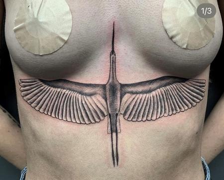 Dayton Smith - Dayton Smith Crane Chest Piece